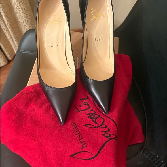 Christian Louboutin Black Stiletto Heels - Picture 2 of 5